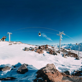 Cableway on Mount Elbrus is included into the Russian Record Book