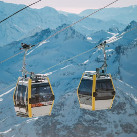 The ski season in Elbrus ATRC is going on